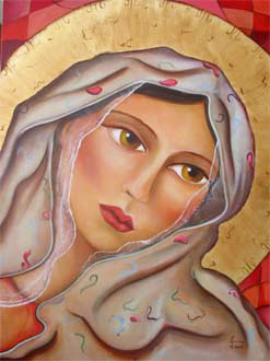 Nossa Senhora - 60 x 80 - Tc Mista